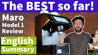 Maro Model 1 espresso machine from Germany – the BEST of its kind!?