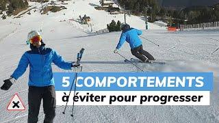 Ski - 5 comportements à éviter pour progresser (façon Labo du skieur)