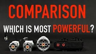 All Lego Power Functions Motors Comparison | Speed, RPM and Power