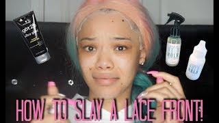 HOW I SLAY MY LACE FRONT WIG | Taylor McGaughey