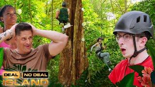 Scaling Trees and Shooting Targets for MILLIONS! | Deal Or No Deal Island