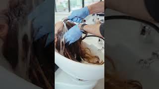 Tonowanie z rozjaśnianiem rudych włosów - Naturalny blond - Krok po kroku