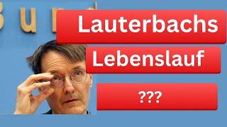 Lauterbachs Lebenslauf und Auftragsvergabe werfen Fragen auf