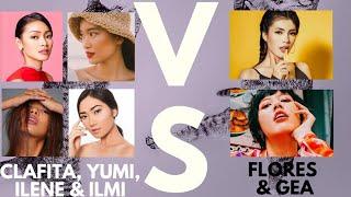 Clafita, Yumi, Ilene & Ilmi Vs Flores & Gea Argument (Indonesia's Next Top Model) INTM
