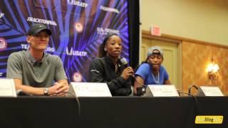 Keni Harrison @ 2016 Olympic Trials Press Conference