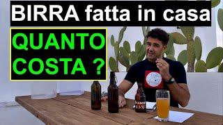 Quanto COSTA fare la BIRRA in casa?