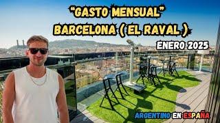 COSTO DE VIDA EN BARCELONA " EL RAVAL " | ENERO 2025  #españa #barcelona