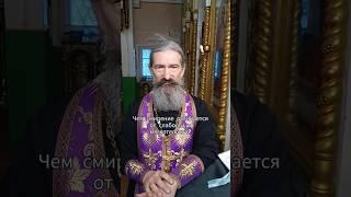 чем смирение отличается от слабости и мягкотелости?#священник#батюшка#православие
