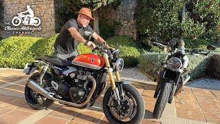 2025 Triumph Speed Twin 1200 - standard & RS - first ride opinion