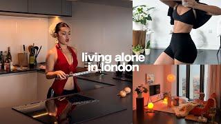 Living Alone | Workout Routine, What I Eat to Lose Weight, Health is Wealth