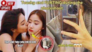 (FayeYoko)Touchy and FLIRTING during the photoshoot 