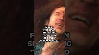 MARTY FRIEDMAN SHREDDING “TORNADO OF SOULS” AT WACKEN 2023 #megadeth #martyfriedman #tornadoofsouls