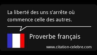 La liberté des uns s'arrête là où commence celle des autres- what does it mean???