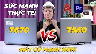 So sánh sức mạnh thực tế khi làm Đồ Họa trên Dell Precision 7560 vs 7670: RTX A1000 vs RTX A5000!