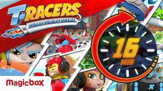  T-RACERS | Meet all the drivers from series 1! ️ | Cartoons SERIES for Kids