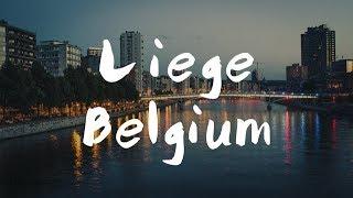 Liege, Belgium. Time-lapse (1080p HD)