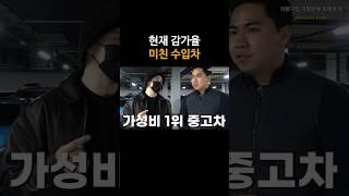 현재 감가율 미친 수입차