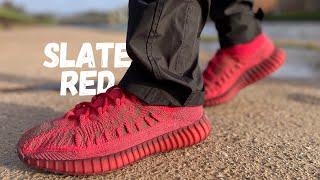 Why Did They Do This?? Yeezy CMPCT Slate Red Review & On Foot