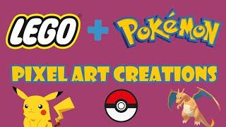 Lego Pokemon Pixel Art Creations