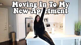 MOVE IN WITH ME | MOVING VLOG | unpacking & organizing