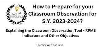 Part 1_COT Preparation SY 2023-2024_Obj 1: Applies knowledge of content within and across