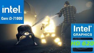 Alan Wake's American Nightmare Intel HD 620(Low End Pc) Benchmark