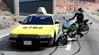 High Speed Traffic Car Crashes #243 - BeamNG Drive | CrashBoomPunk