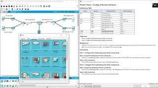 1.4.7 Packet Tracer - Configure Router Interfaces