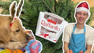 Happy New Year 2022! Ice cream rolls in Russia | Raffaello #12 ! #raffaello