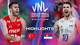  TUR vs.  SRB - Highlights | Week 3 | Men's VNL 2024