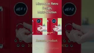 "Retro Magic: The Multifunctional Microwave with Style!" #viralvideo #viral #amazon #viralshorts