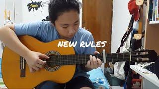 New Rules - Dua Lipa (Fingerstyle guitar cover by Megan Alexis）