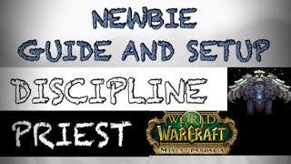 DISC PRIEST GUIDE FOR NEWBIES (WoW MoP) - FULL SETUP, SPELLS & MACROS