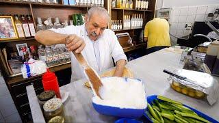 Middle Eastern Food - FAST COOKING SKILLS + Food Tour in Ancient Baalbek, Lebanon!