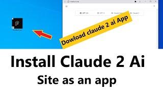 how to download claude ai app | download claude 2 ai for pc | Claude 2 AI app download #claude