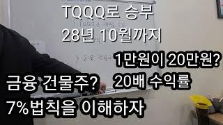 대충하는 TQQQ설명회-금융건물주 #tqqq #20대투자 #재태크 #금융건물주#주식 #종목추천