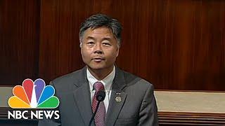 Representative Ted Lieu Plays Audio On House Floor Of Crying Immigrant Children | NBC News