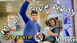 Mobile give away ! || Kb group first give away || funny Vlog || edited by MS Gondal