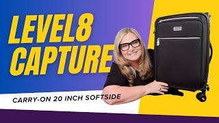 Level 8 Capture  20-inch Carry-On Soft sided Luggage