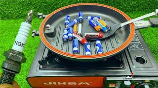 Stop Throwing Away Old AA Batteries and Spark Plugs! Turn Them Into Of Dollars With this Idea