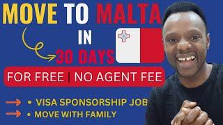 HAVE YOU CONSIDERED MALTA? HOW TO RELOCATE TO MALTA WITH JOB EMPLOYMENT | NO AGENT FEE | IT'S FREE