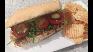 New Orleans Roast Beef Debris Po-boy from Chef Kevin Belton