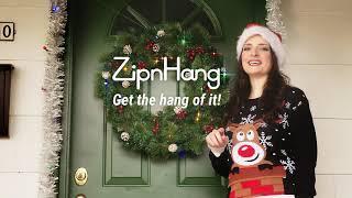 ZipnHang – the simple-genius way to hang décor without damaging your door (short version)