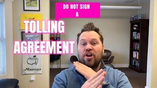 Do Not Sign A Tolling Agreement From A Debt Collector