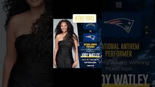 Jody Watley - SoFi Stadium Halloween Oct. 31, 2021  National Anthem