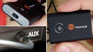Bluetooth Nachrüsten! Auto, Fernseher, Stereoanlage & Co // Sender + Empfänger // TaoTronics TT-BA07