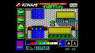 Teenage Mutant Hero Turtles 128k (2019 Edition) Walkthrough + Review, ZX Spectrum