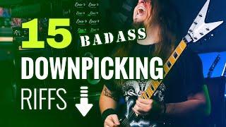 15 DOWNPICKING RIFFS  | Jean Patton