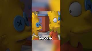 Lisa has buttons sewn into her eyes#anime#the Simpsons #Ghost Mother#shorts