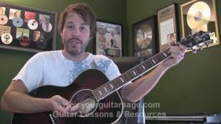 Right Hand Muting - Strumming Patterns - Beginner Guitar